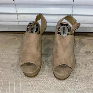 Bongo suede wedges